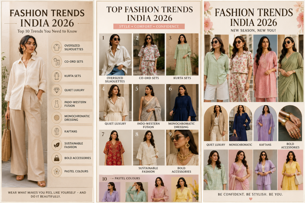 Fashion Trends India 2026: 10 Latest Styles That Are Taking Over This Season