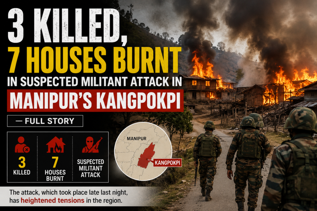 Manipur Kangpokpi attack 2026