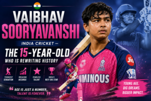 Vaibhav Sooryavanshi India cricket