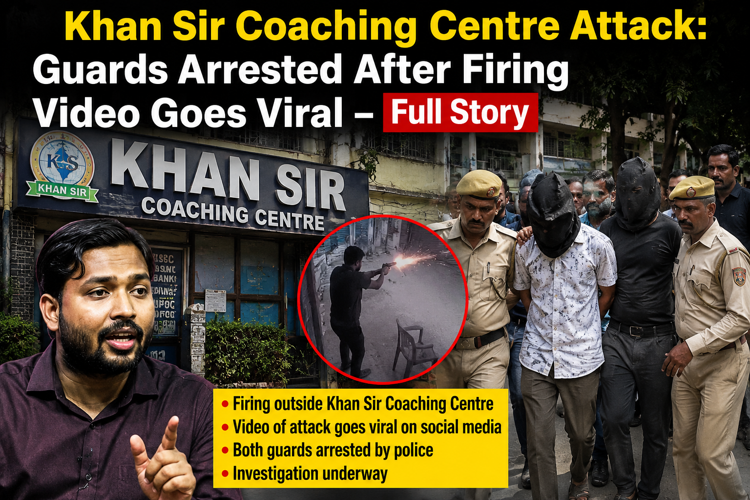 Khan Sir coaching centre attack