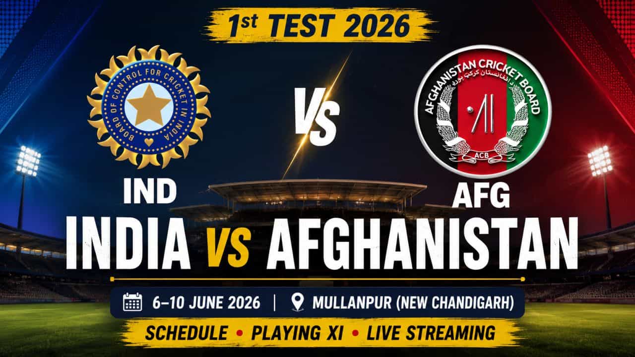 India Afghanistan series June 2026