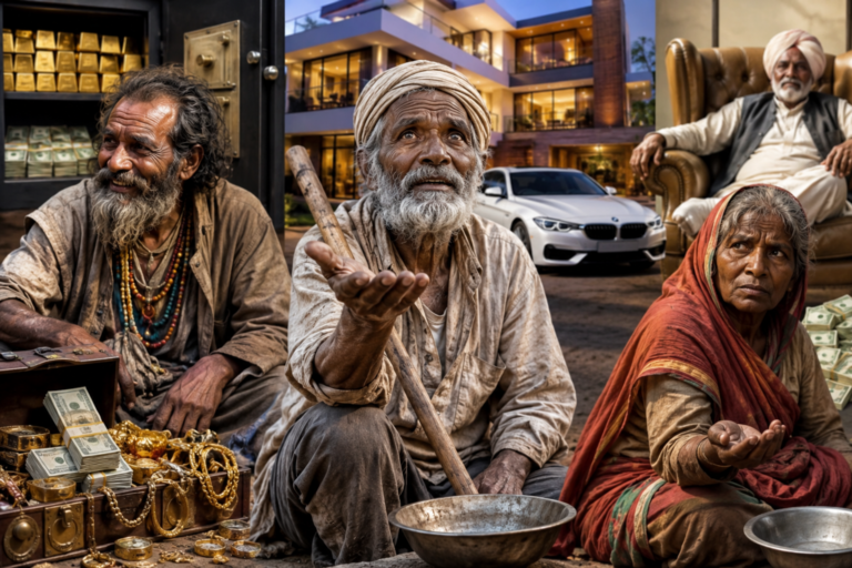 richest beggars India