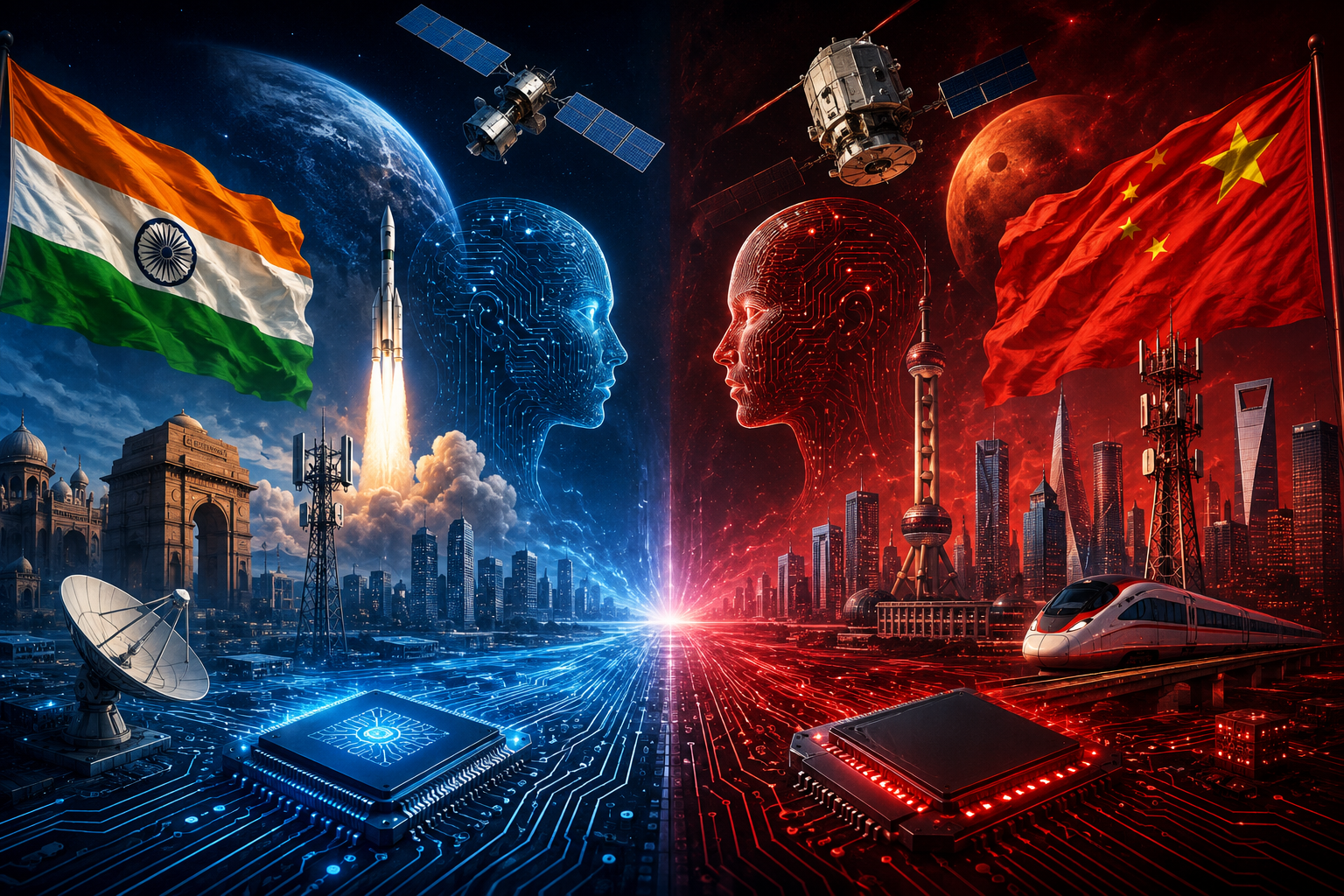 India China technology