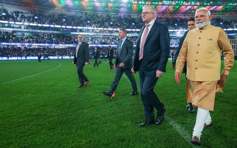 PM Modi MCG visit