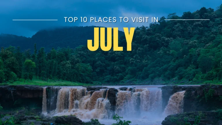 top 10 places for monsoon in India