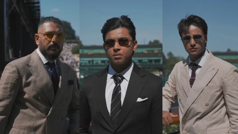 Wimbledon suit moment